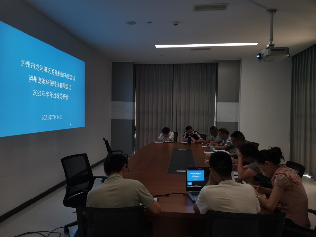 龍馳科技有限公司 召開2021年半年指標(biāo)分析會(huì)